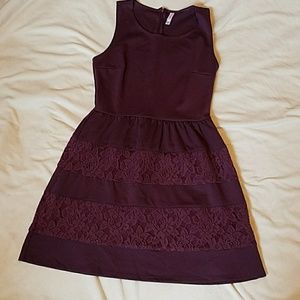 Purple dress